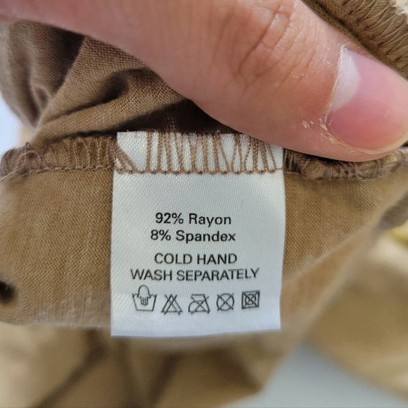 Yuka Tan And Gold Y2K Cybersigilism Avant Garde Short Sleeve Tunic Shirt - Picture 7 of 10